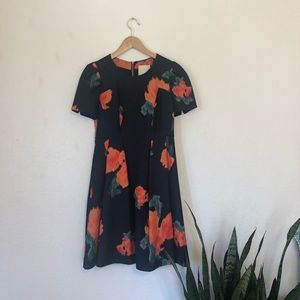 Anthropologie Floral Dress